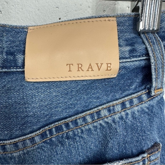 TRAVE size 23 High Waist Cut Off Jean Shorts - Picture 6 of 11